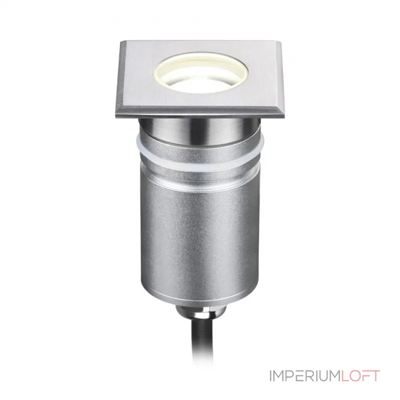 Встраиваемый грунтовый светильник Odeon Light NATURE ODL24 631 6661/1GB IP67 LED 3W 4000K 12V/24V INGRO Чёрный от ImperiumLoft