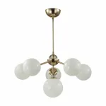 Люстра на штанге Lumion MODERNI LN23 111 6536/6C E27 6*40W 220V MARSHA 