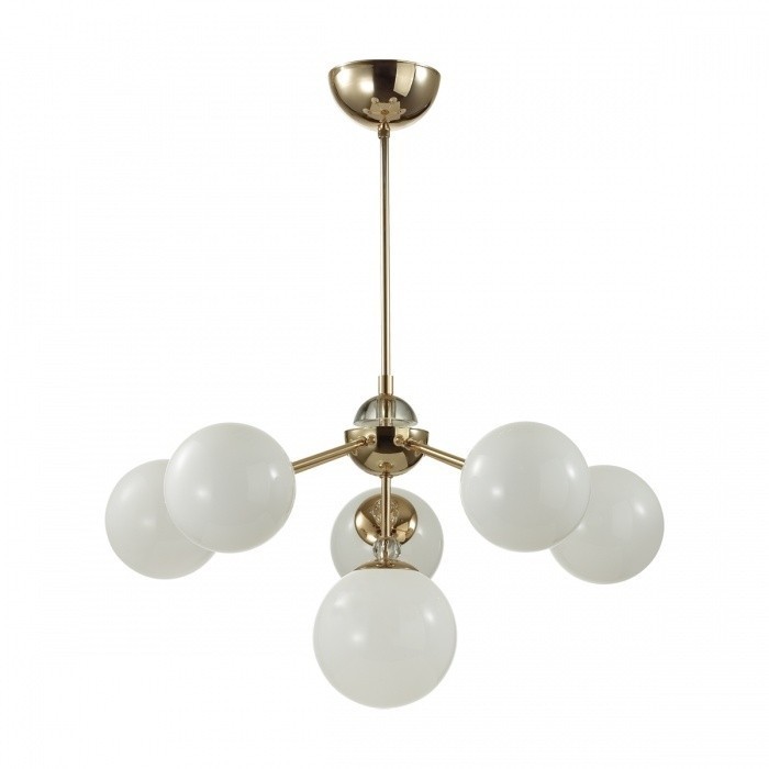 Люстра Lumion MODERNI LN23 111 6536/6C E27 6*40W 220V MARSHA Золотой от ImperiumLoft