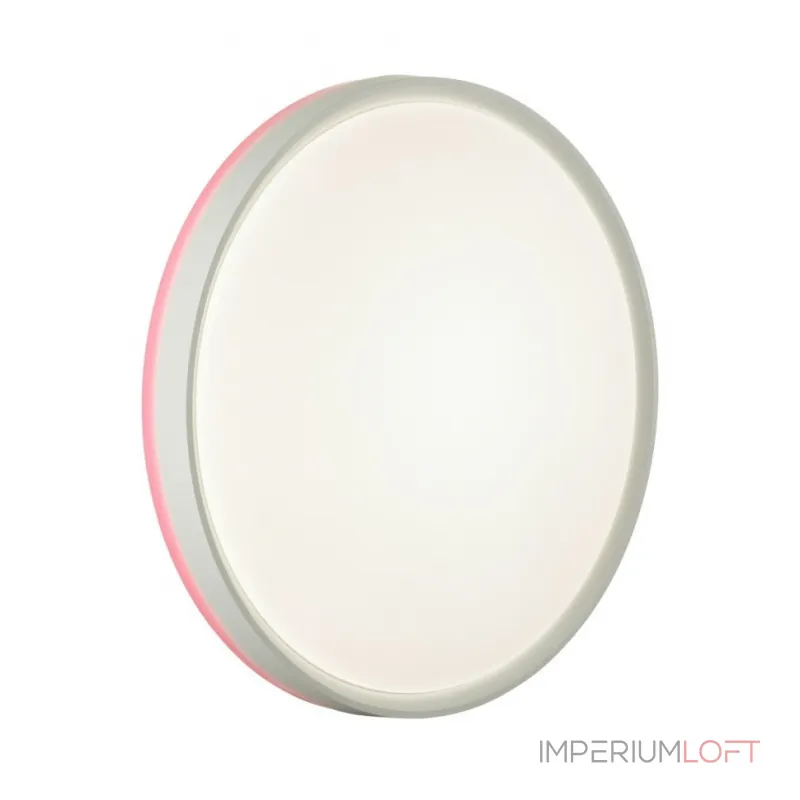 Настенно-потолочный светильник Сонекс COLOR SN 100 7708/EL LED 70Вт 3000-6000К D500 IP43 пульт ДУ KEZO PINK