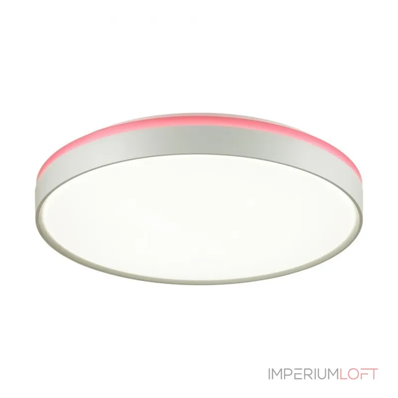 Настенно-потолочный светильник Сонекс COLOR SN 100 7708/EL LED 70Вт 3000-6000К D500 IP43 пульт ДУ KEZO PINK