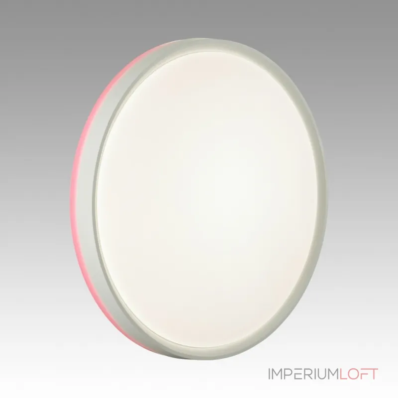 Настенно-потолочный светильник Сонекс COLOR SN 100 7708/EL LED 70Вт 3000-6000К D500 IP43 пульт ДУ KEZO PINK