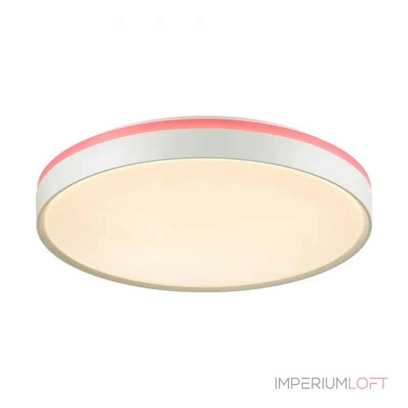 Настенно-потолочный светильник Сонекс COLOR SN 100 7708/EL LED 70Вт 3000-6000К D500 IP43 пульт ДУ KEZO PINK