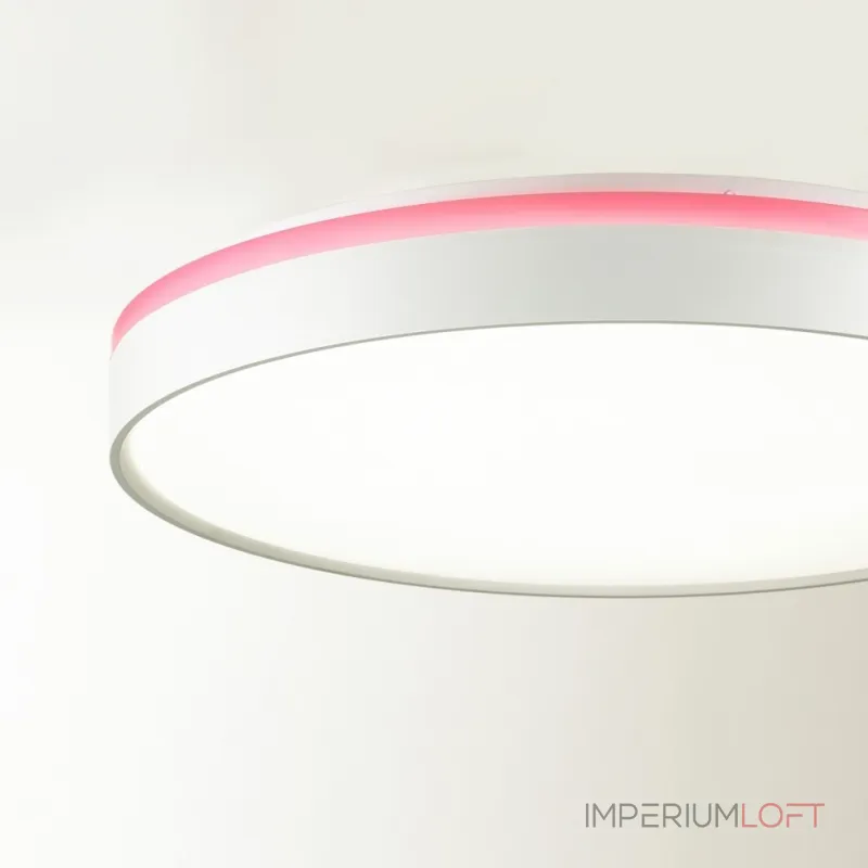 Настенно-потолочный светильник Сонекс COLOR SN 100 7708/EL LED 70Вт 3000-6000К D500 IP43 пульт ДУ KEZO PINK