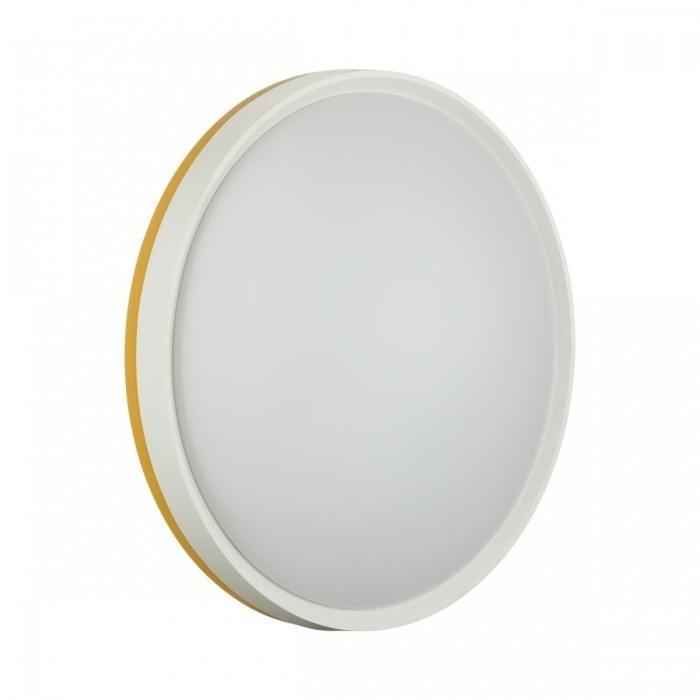 Настенно-потолочный светильник Сонекс COLOR SN 100 7709/DL LED 48Вт 4000К D420 IP43 KEZO YELLOW от ImperiumLoft