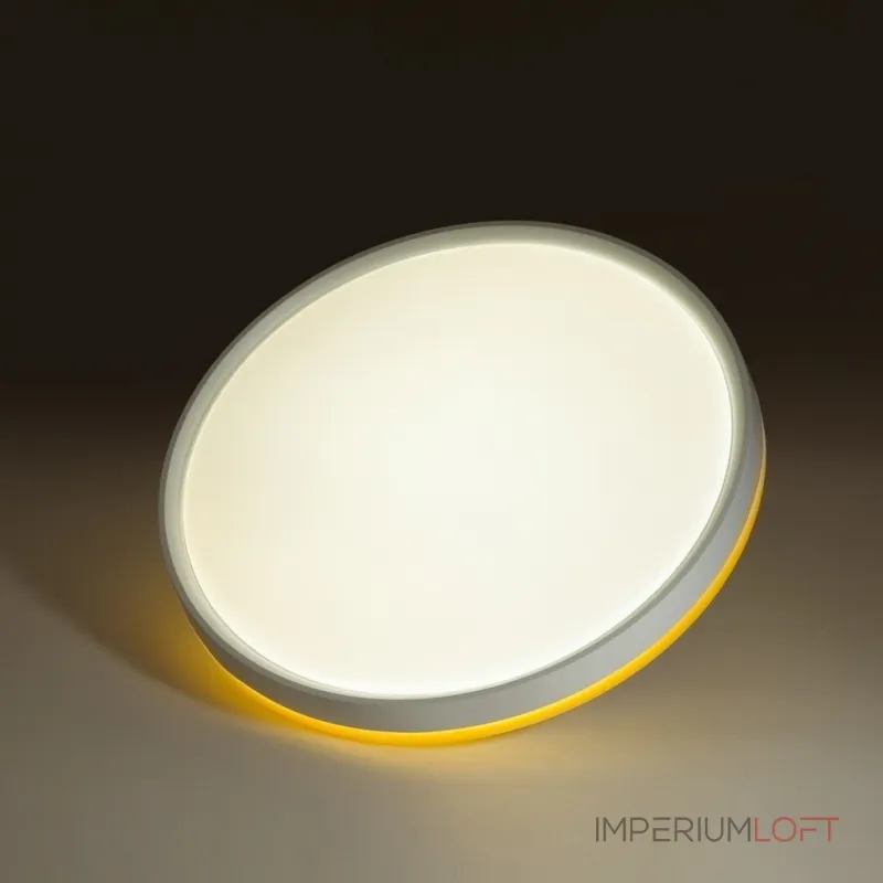 Настенно-потолочный светильник Сонекс COLOR SN 100 7709/DL LED 48Вт 4000К D420 IP43 KEZO YELLOW