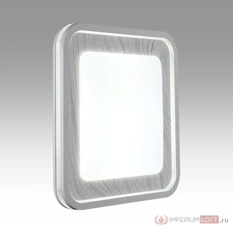 Настенно-потолочный светильник Сонекс COLOR SN 110 7682/EL LED 70Вт 3000-6000K 507х507 IP43 пульт ДУ MAVI WOOD от ImperiumLoft