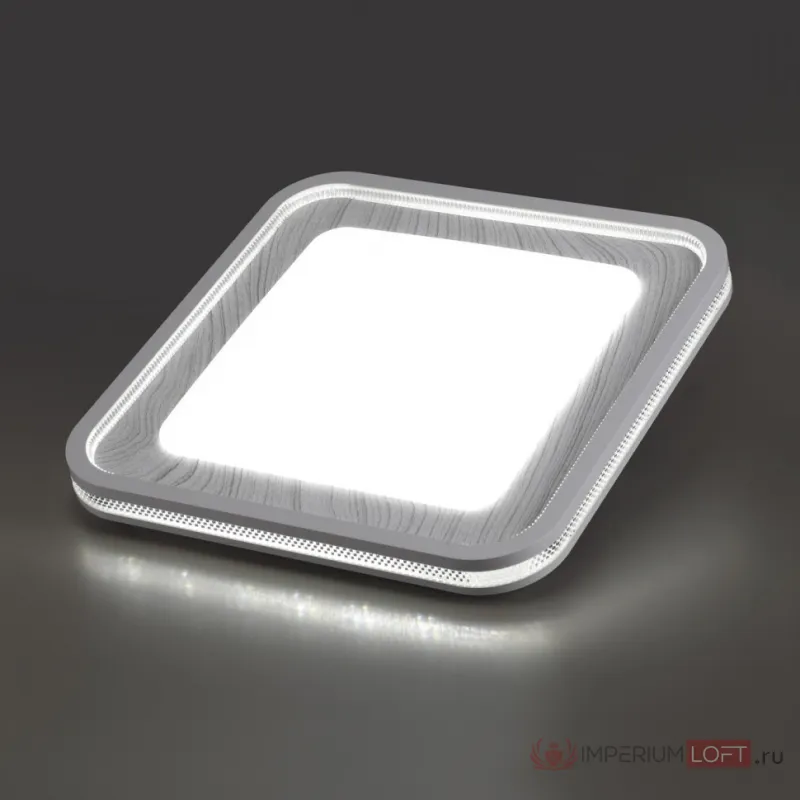 Настенно-потолочный светильник Сонекс COLOR SN 110 7682/EL LED 70Вт 3000-6000K 507х507 IP43 пульт ДУ MAVI WOOD от ImperiumLoft