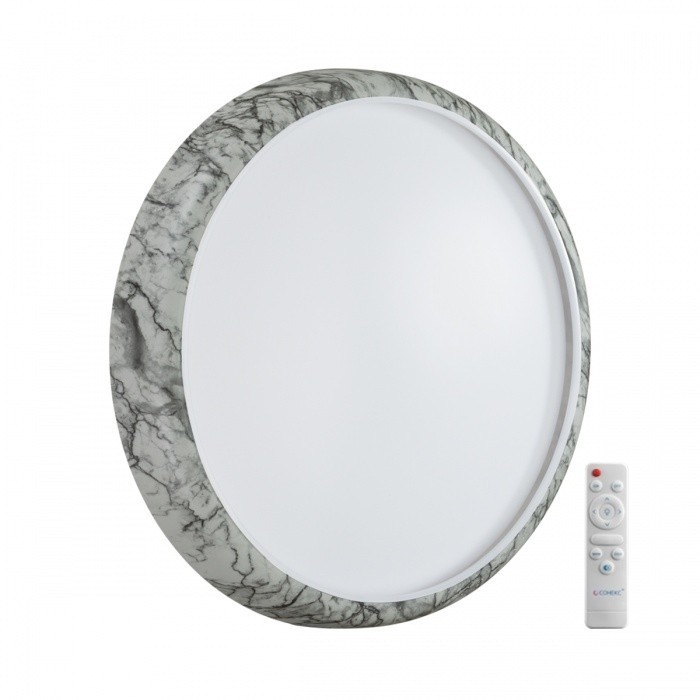 Настенно-потолочный светильник Сонекс COLOR SN 84 7638/EL LED 70Вт 3000-6000K D510 IP43 пульт ДУ Белый от ImperiumLoft