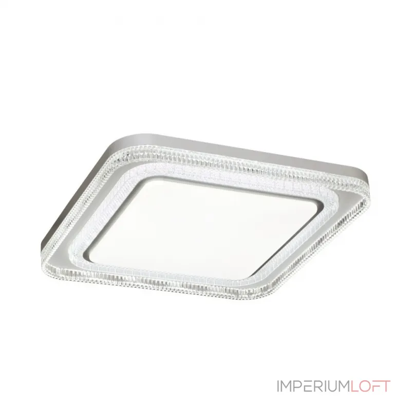 Настенно-потолочный светильник Сонекс MARON SN 130 7685/EL LED 70Вт 3000-6000K 490х490 IP43 пульт ДУ SUZY SILVER