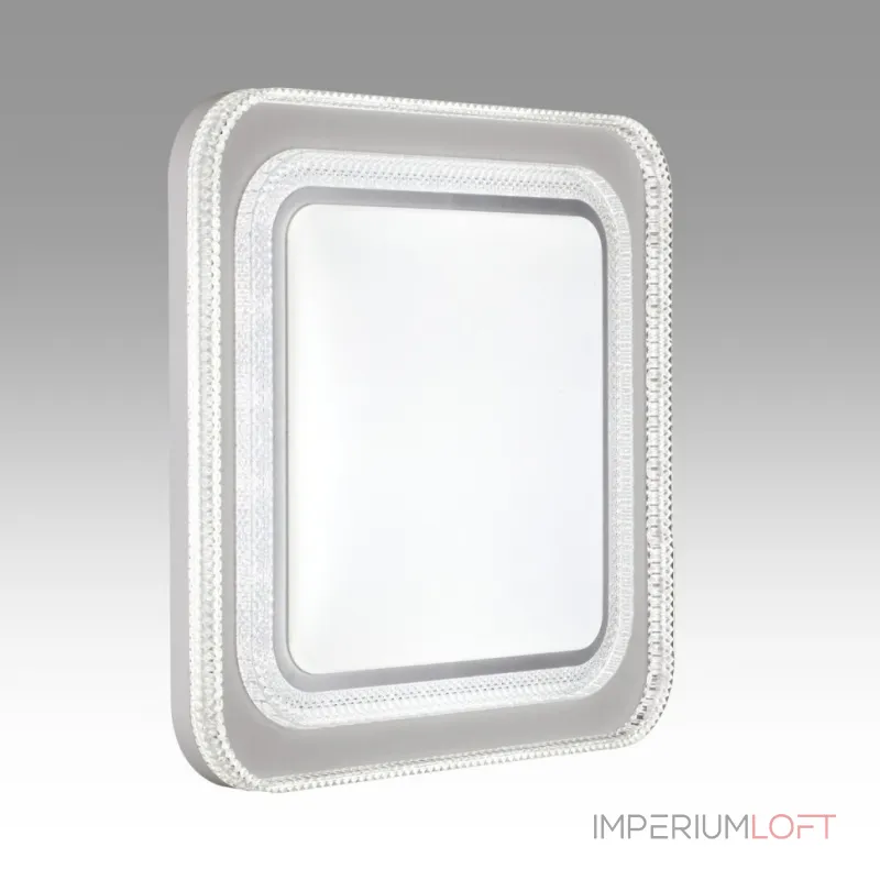 Настенно-потолочный светильник Сонекс MARON SN 130 7685/EL LED 70Вт 3000-6000K 490х490 IP43 пульт ДУ SUZY SILVER