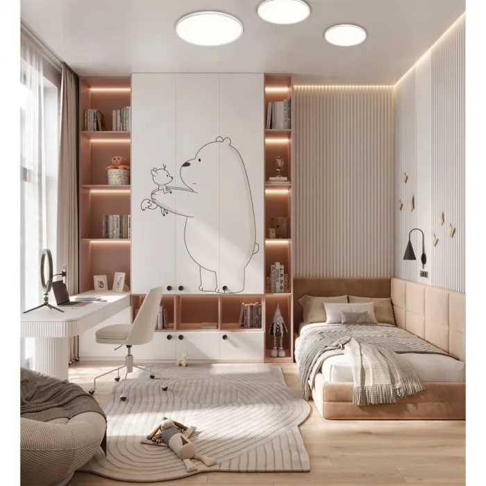 Настенно-потолочный светильник Сонекс MITRA LED SN 52 7659/18L LED 18Вт 3000/4000K D230 IP40 ALFA WHITE от ImperiumLoft