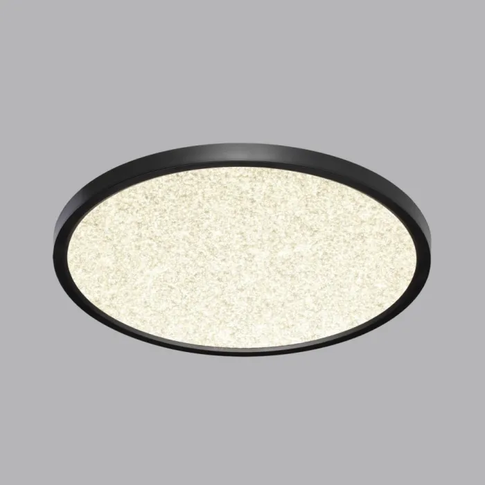 Настенно-потолочный светильник Сонекс MITRA LED SN 56 7662/32L LED 32Вт 3000/4000K D400 IP40 OMEGA BLACK от ImperiumLoft