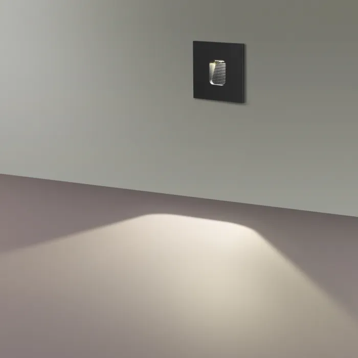 Подсветка лестниц Odeon Light NATURE ODL24 619 6650/1WL IP65 LED 1W 4000K AC85-265V VITTY Чёрный от ImperiumLoft