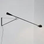  Настенный светильник FLOS Mod 265 Wall Lamp Black by Paolo Rizzatto 205 см от ImperiumLoft