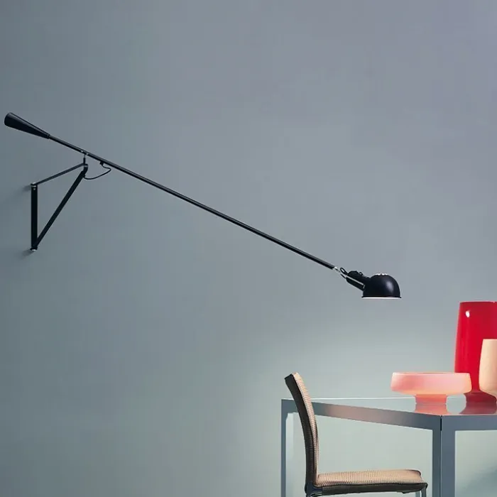  Настенный светильник FLOS Mod 265 Wall Lamp Black by Paolo Rizzatto 205 см от ImperiumLoft