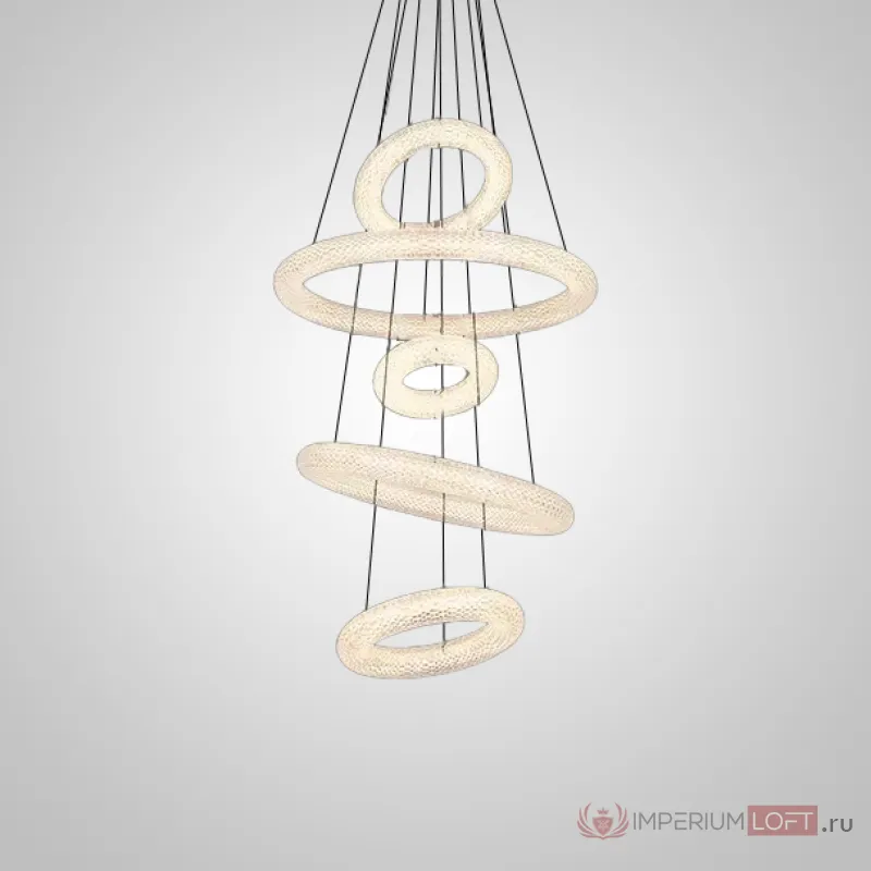 Серия кольцевых светильников класса Де Люкс с корпусом торроидальной формы и углом рассеивания 360 градусов от ImperiumLoft