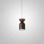 Подвесной светильник PIET WOOD Black