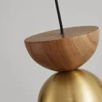 Подвесной светильник PIET WOOD Black