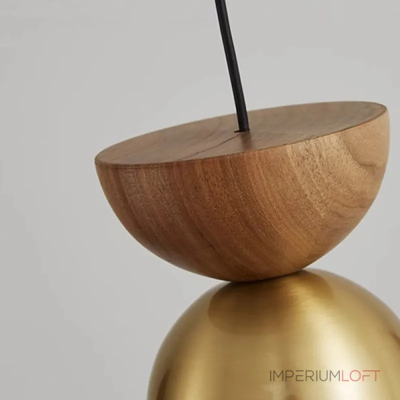 Подвесной светильник PIET WOOD Black