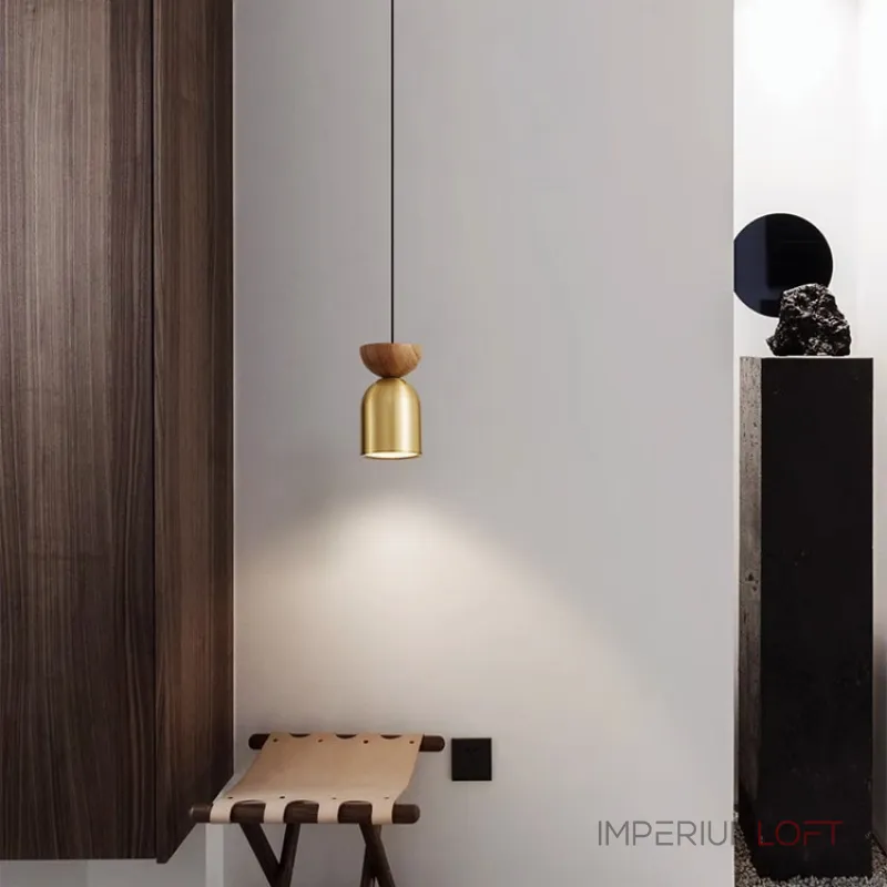 Подвесной светильник PIET WOOD Black