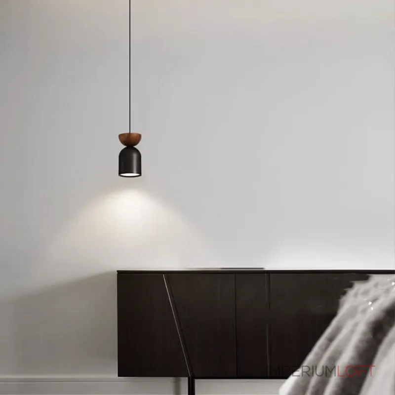Подвесной светильник PIET WOOD Black