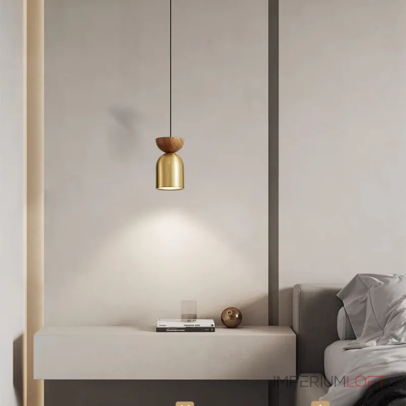Подвесной светильник PIET WOOD Black