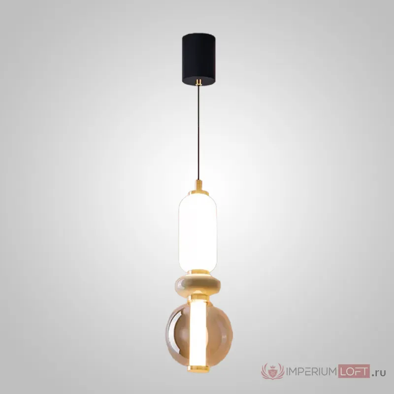 Серия подвесных LED светильников с регулировкой высоты подвеса и комбинированным плафоном из двух световых элементов RID B Beige Grey