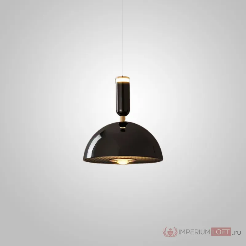 Серия подвесных светодиодных светильников с оптической линзой в корпусе купольной формы с регулировкой высоты подвеса TOFT DOME Pearl Black