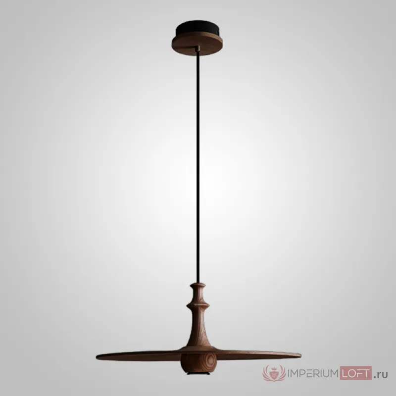 Серия оригинальных светильников из высококачественной древесины различных оттенков PIO Dark Brown