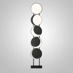 Оригинальный светодиодный торшер из пяти дисков, изображающих разные фазы луны Луна PHASE Оригинальный светодиодный торшер из пяти дисков, изображающих разные фазы луны Луна PHASE