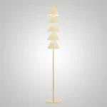 Серия минималистичных светодиодных торшеров в виде стилизованной ёлки из расположенных друг над другом конусов BAUM Cream Серия минималистичных светодиодных торшеров в виде стилизованной ёлки из расположенных друг над другом конусов BAUM Cream