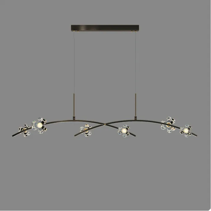 Подвесной светильник CAMILIA ARC L120 Black от ImperiumLoft