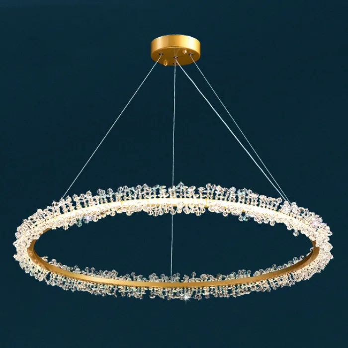 Подвесная люстра THERA D90 Gold от ImperiumLoft
