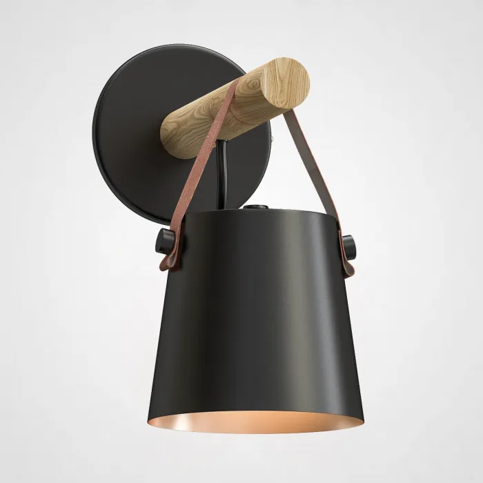 Бра NATURA C WALL Black от ImperiumLoft