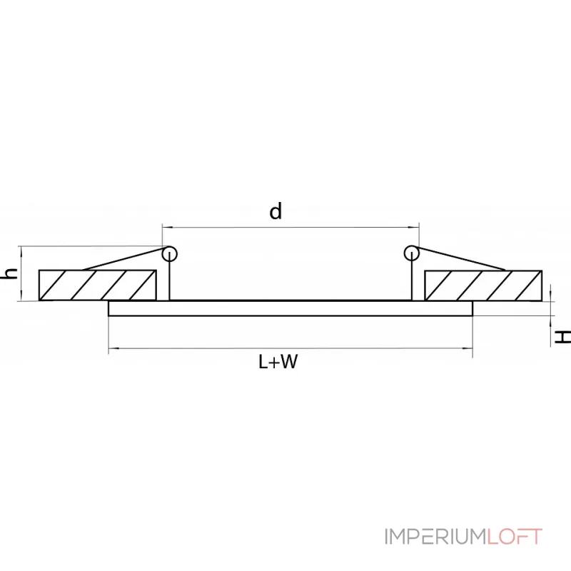 Рамка на 2 светильника Lightstar Domino 214656