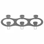 Рамка на 3 светильника Lightstar Intero 16 217639