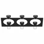 Рамка на 3 светильника Lightstar Intero 16 217537 от ImperiumLoft