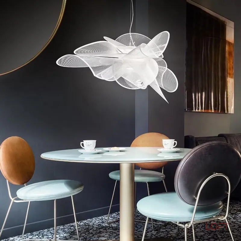 Подвесная люстра Slamp Veli LA BELLE ETOILE Suspension Light D90 с воздушным плафоном Подвесная люстра Slamp Veli LA BELLE ETOILE Suspension Light D90 с воздушным плафоном