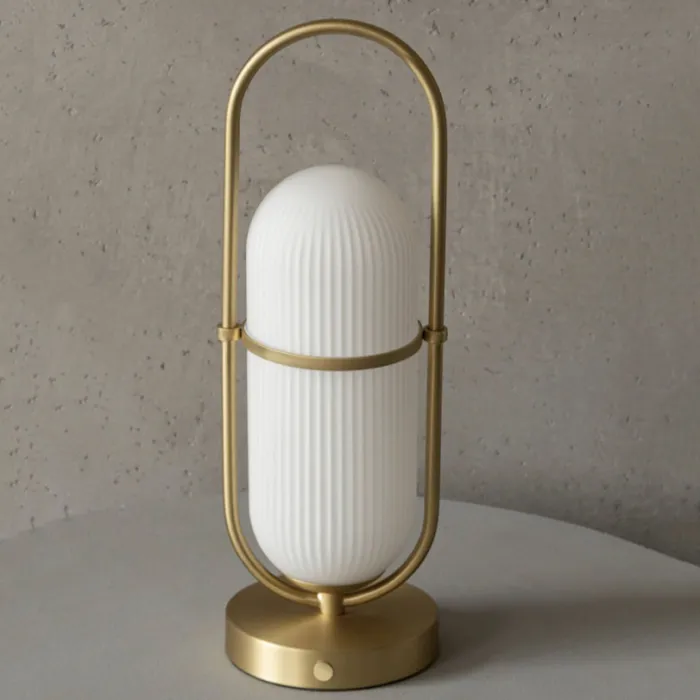 Настольная лампа TROTTE TAB Brass от ImperiumLoft