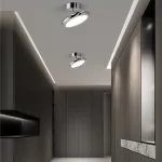 Точечный светодиодный светильник SKOLL Black Трехцветный свет от ImperiumLoft