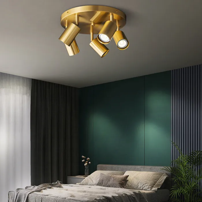 Точечный светодиодный светильник SEDOR D30 Brass от ImperiumLoft