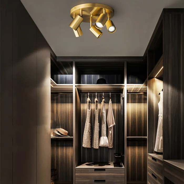 Точечный светодиодный светильник SEDOR D30 Brass от ImperiumLoft