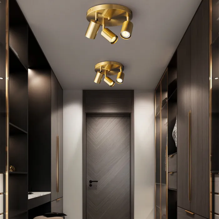 Точечный светодиодный светильник SEDOR D30 Brass от ImperiumLoft