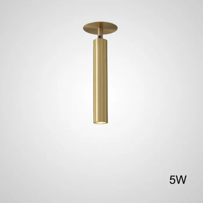 Встроенный потолочный точечный светильник LINO C H26 Brass 5W от ImperiumLoft
