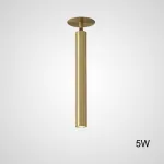 Встроенный потолочный точечный светильник LINO C H36 Brass 5W от ImperiumLoft