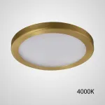 Точечный светодиодный светильник HEIN D10 Brass 4000К