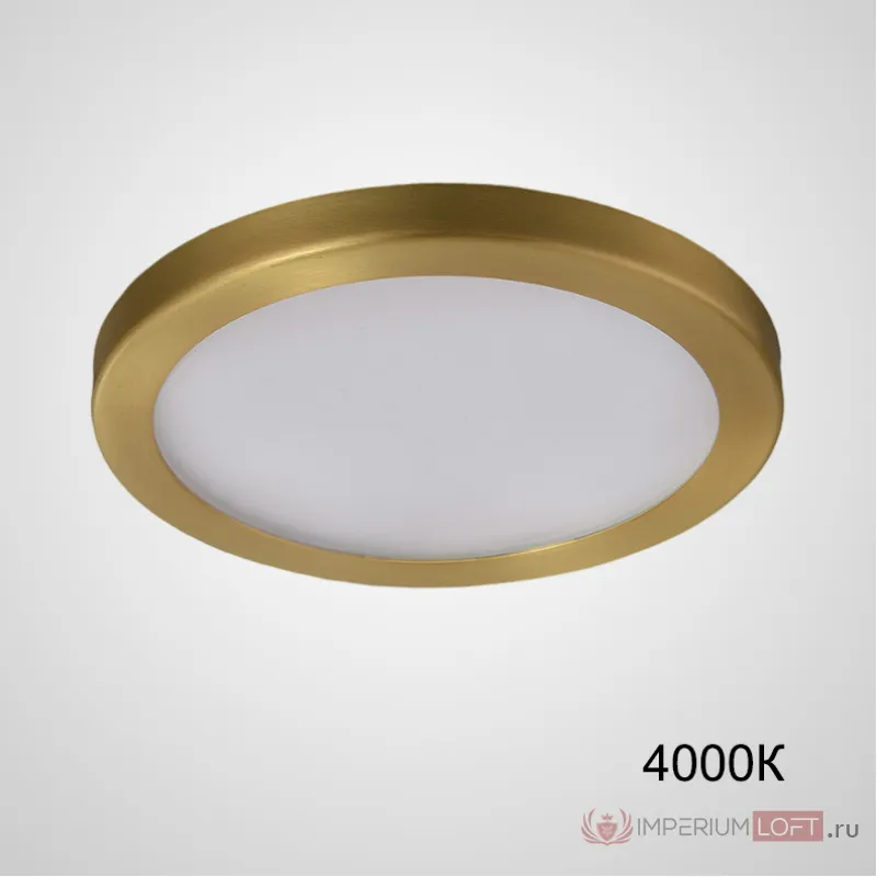 Точечный светодиодный светильник HEIN D10 Brass 4000К от ImperiumLoft
