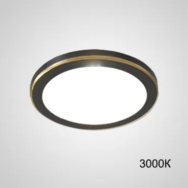 Точечный светодиодный светильник HEIN D10 Black 3000К