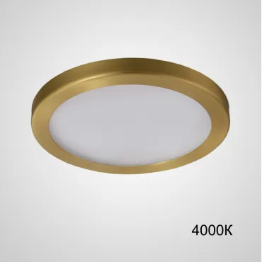 Точечный светодиодный светильник HEIN D12 Brass 4000К